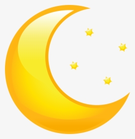 Clip Art Drawing Of Moon And Stars - Star And Moon Png, Transparent Png, Free Download