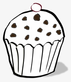 Chips Clipart Colouring - Chocolate Cupcakes Clipart Png, Transparent Png, Free Download