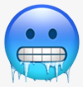 #emoji #emojis #emoticones #emojie #emojitumblr #nuevosemojis - Icy Emoji, HD Png Download, Free Download