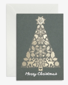 Christmas Tree Greeting Card, HD Png Download, Free Download