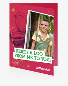 $40 Can Help Give A Family A Toilet - Wateraid, HD Png Download, Free Download