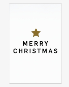 Merry Christmas White Christmas Card - Poster, HD Png Download, Free Download