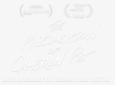 Miseducation Of Cameron Post Poster - Calligraphy, HD Png Download, Free Download
