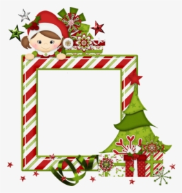 Clip Art,christmas Eve,picture Design,greeting Card,christmas - Elf Border Clip Art, HD Png Download, Free Download