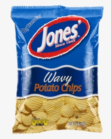 Jones Chips Wavy Original 16oz, HD Png Download, Free Download