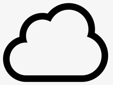 Cloud Png Outline, Transparent Png, Free Download