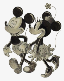 Drawings Of Mickey And Minnie, HD Png Download, Free Download