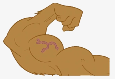 Transparent Muscle Arms Png - Cartoon Muscle Arm Transparent, Png Download, Free Download