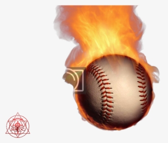 Flaming Baseball Photo Wttwoa Photobucket - Flaming Baseball, HD Png Download, Free Download