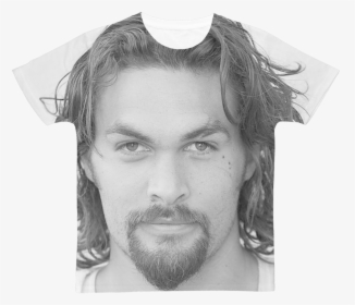 Jason Momoa ﻿classic Sublimation Adult T-shirt - Khal Drogo Actor Eyes, HD Png Download, Free Download