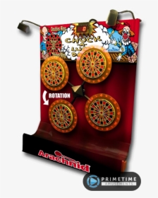 Chuck A Luck Dartboard By Arachnid - Poker Set, HD Png Download, Free Download