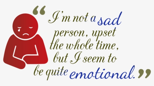 Sad Quotes Png Image - Calligraphy, Transparent Png, Free Download