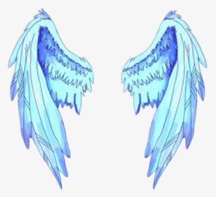 #tumblr #wings - Angel Blue Wings Png, Transparent Png, Free Download
