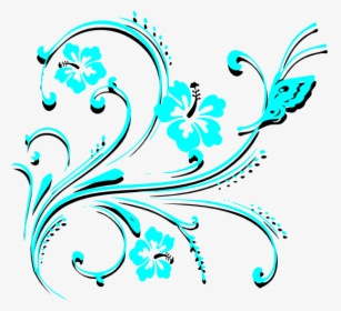 Butterfly Scroll Clip Art Vector Online Royalty Free - Clipart Shadi Card Design, HD Png Download, Free Download