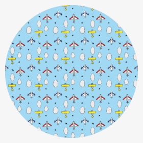 Patrón Gabriela Razazi Aviones, Planes, Aviones, Birds - Circle, HD Png Download, Free Download