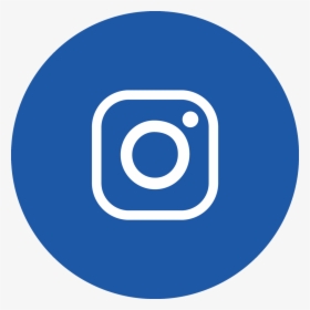 Insta Icon Circle Ltblue - White Instagram Icon Png, Transparent Png, Free Download