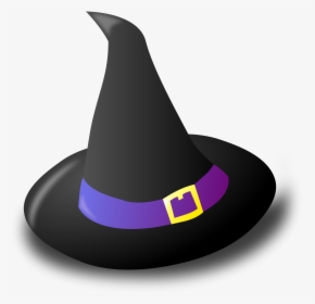 Black Witch Hat Clipart - Witch Hat Free Clipart, HD Png Download, Free Download