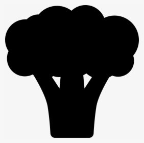 Transparent Brocoli Png - Broccoli Silhouette, Png Download, Free Download