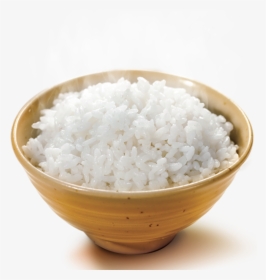 Cooked Glutinous Sticky Transprent - Bowl Of Rice Png, Transparent Png, Free Download