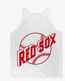 1960"s Boston Red Sox ﻿classic Sublimation Adult Tank - Boston Red Sox, HD Png Download, Free Download
