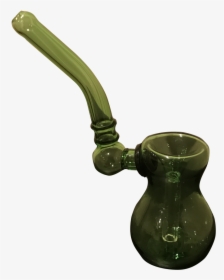 Green Glass Smoking Pipe - Ceramic, HD Png Download, Free Download