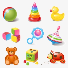 Transparent Child Icon Png - Baby Toys Vector Png, Png Download, Free Download