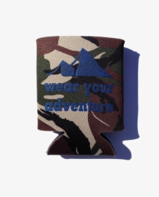 Creek To Peak Koozie Mountain Camo - Leather, HD Png Download, Free Download