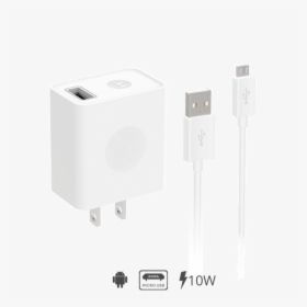 Motorola Usb Rapid Charger Micro-usb Data Cable - Motorola Rapid Wall Charger, HD Png Download, Free Download