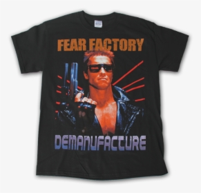 Terminator Tee - Fear Factory Terminator Merch, HD Png Download, Free Download