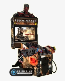 Terminator Salvation Deluxe Arcade Game By Raw Thrills - Arcade Terminator Salvation, HD Png Download, Free Download