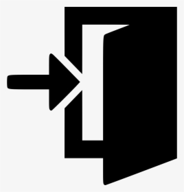 Door Enter - Door In Png Icon, Transparent Png, Free Download