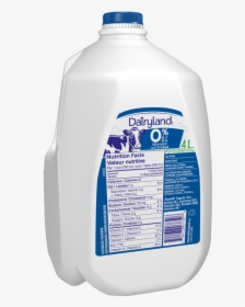 Dairyland Fat Free Skim Milk 4 Litre Jug - Dairyland Milk 4l, HD Png Download, Free Download