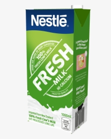 Nestle Png -nestle Fresh Milk 12 X 1l - Nestle Fresh Milk New Packaging, Transparent Png, Free Download