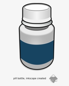 Clip Art Icons Free And Downloads - Small Bottle Of Medicine, HD Png Download, Free Download