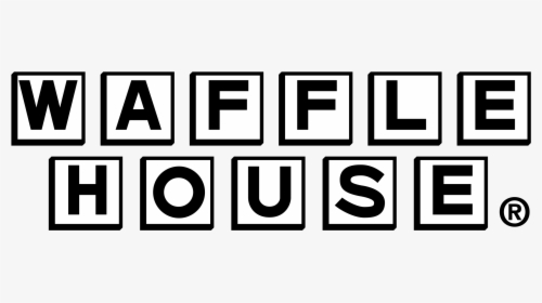 Waffle House Logo Png Transparent - Waffle House Logo Black And White, Png Download, Free Download