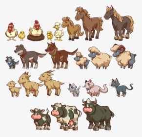 Transparent Petting Zoo Clipart - Farm Animals Png Free, Png Download, Free Download