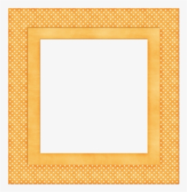Golden Color Dot Square - Picture Frame, HD Png Download, Free Download