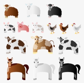 Farm Animals Png Icon, Transparent Png, Free Download