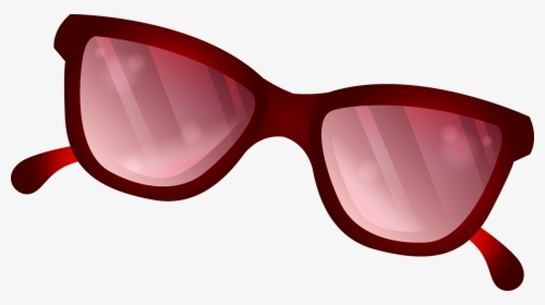 Sunglasses Drawing Red Free Download Png Hd Clipart - Sunglasses Drawing Red, Transparent Png, Free Download