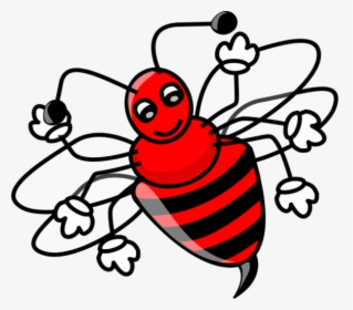 Bee Cartoon Comic Funny - Bees Can T Fly Quotes, HD Png Download, Free Download