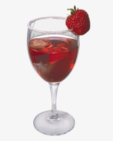Cocktail - Роза В Бокале Шампанского, HD Png Download, Free Download