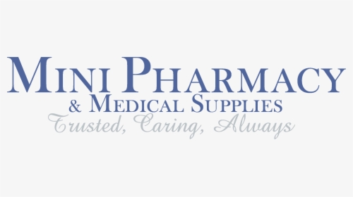 Mini Pharmacy - Calligraphy, HD Png Download, Free Download
