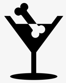Cocktail Drink With Bone - Cocktail, HD Png Download, Free Download