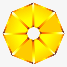 Arabesque Golden Gold Redondo - Umbrella, HD Png Download, Free Download