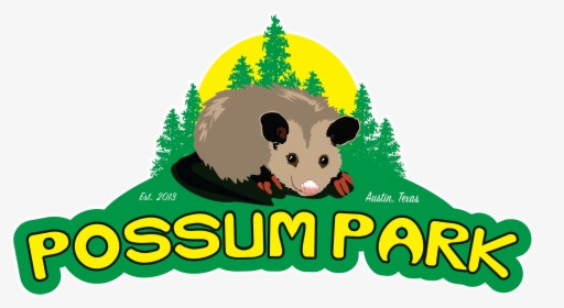 Possumparkmasterlogo - Cartoon, HD Png Download, Free Download