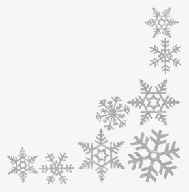 Snowflake Clipart Border Clipartxtras Lime Green Christmas - Transparent Background Snowflake Border, HD Png Download, Free Download