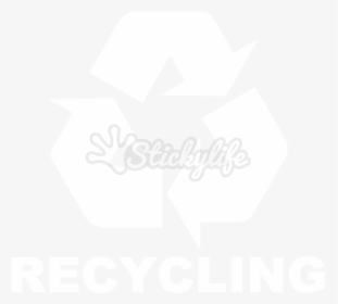 Customizable Recycling Vinyl Decal - Bottles And Cans Recycling Signs, HD Png Download, Free Download