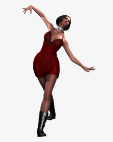 3d Model Girl Dance, HD Png Download, Free Download