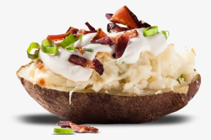 Fully Loaded Baked Potato - Loaded Baked Potato Clipart, HD Png Download, Free Download