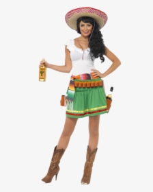 Womens Mexican Fancy Dress, HD Png Download, Free Download